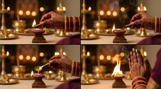Gaay ke gobar se bani Havanya charcoal-free dhoop